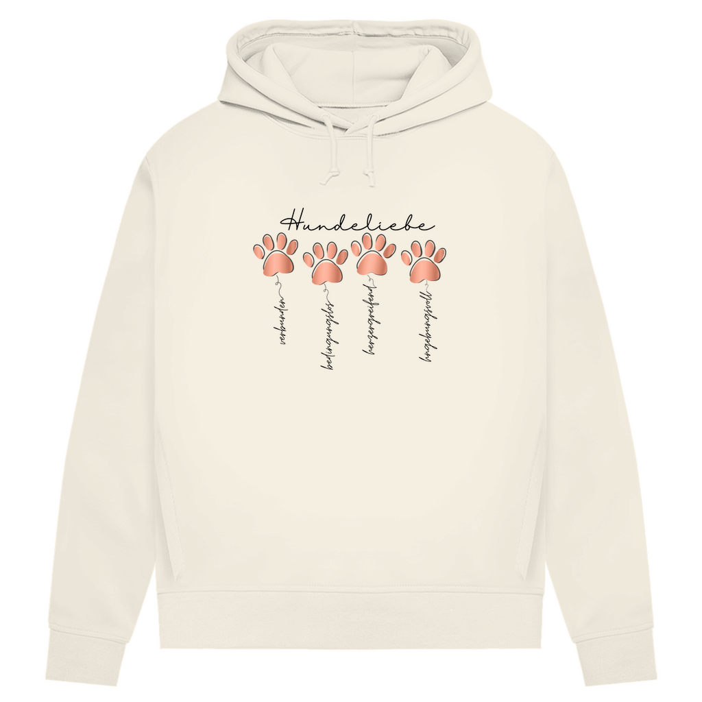 Hundeliebe - Bio-Hoodie für Damen
