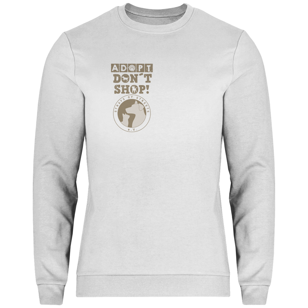 Strays of Streets Adopt Don´t Shop -  Sweatshirt für Herren