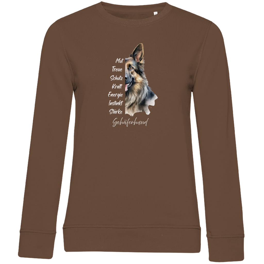 Schäferhund - Bio-Sweatshirt für Damen