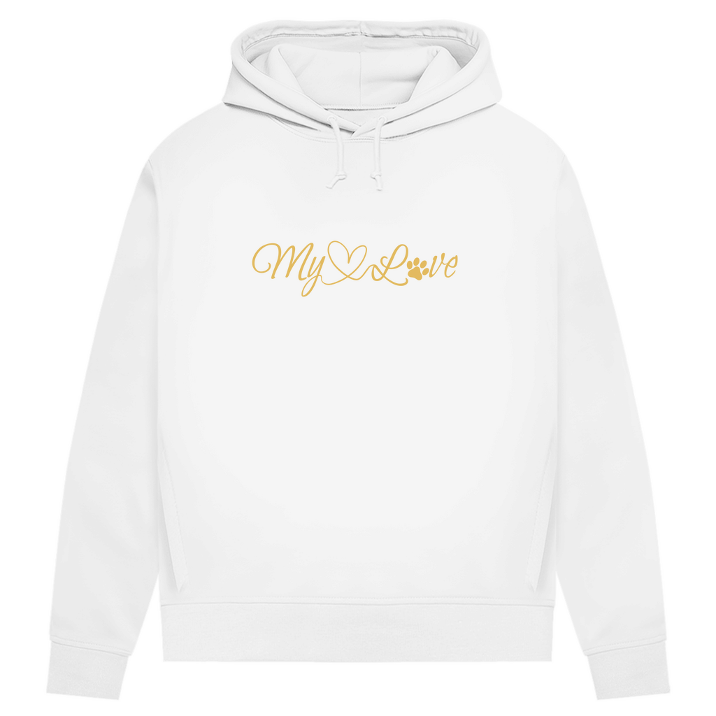 My Love - Bio-Hoodie für Damen