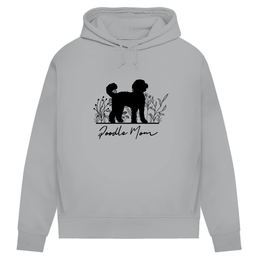 Pudel Mom - Bio-Hoodie für Damen