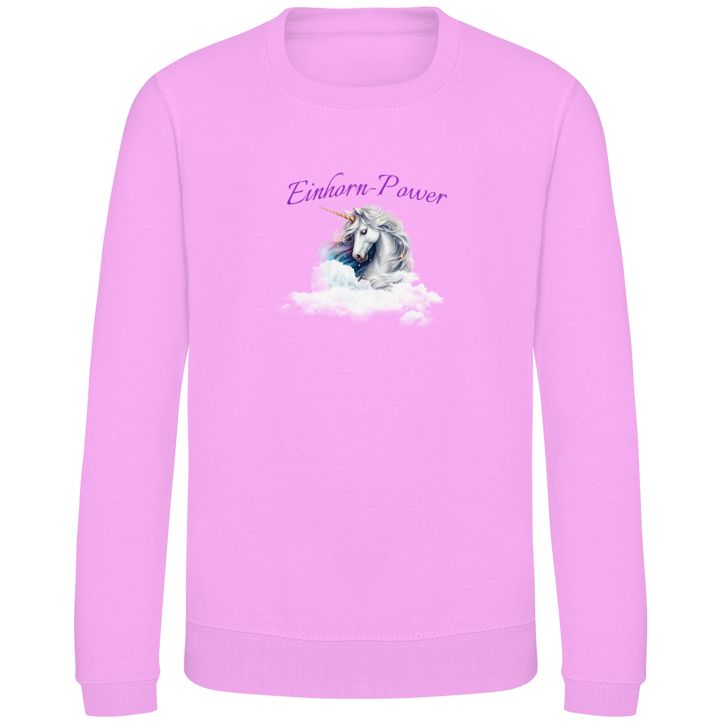 Einhorn Power - Sweatshirt für Kinder