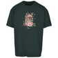 Flower Chihuahua - Oversize T-Shirt Unisex-Dein Wunschtext