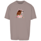 Flower Cavalier King Charles - Oversize T-Shirt - Unisex