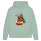 Freudige Weihnachten- Bio-Hoodie für Damen