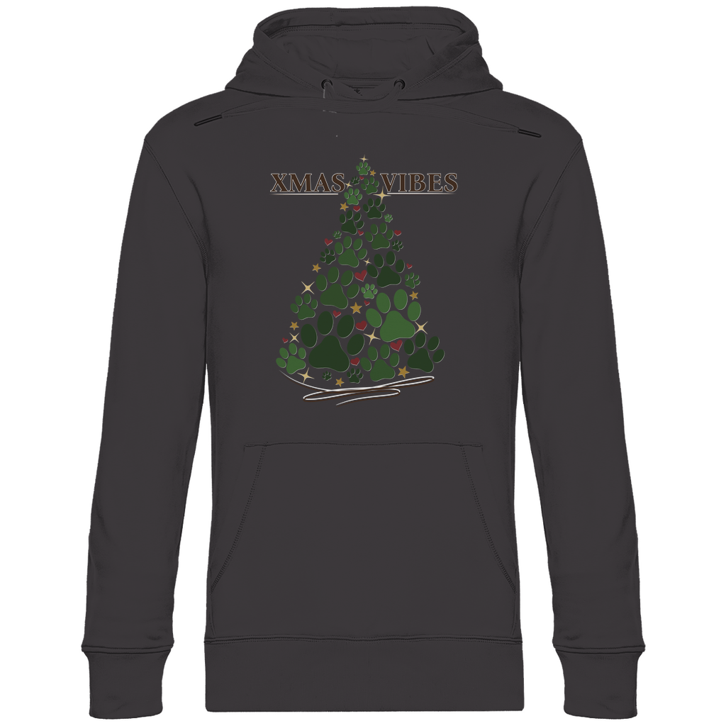 Xmas Vibes - Bio-Hoodie für Herren