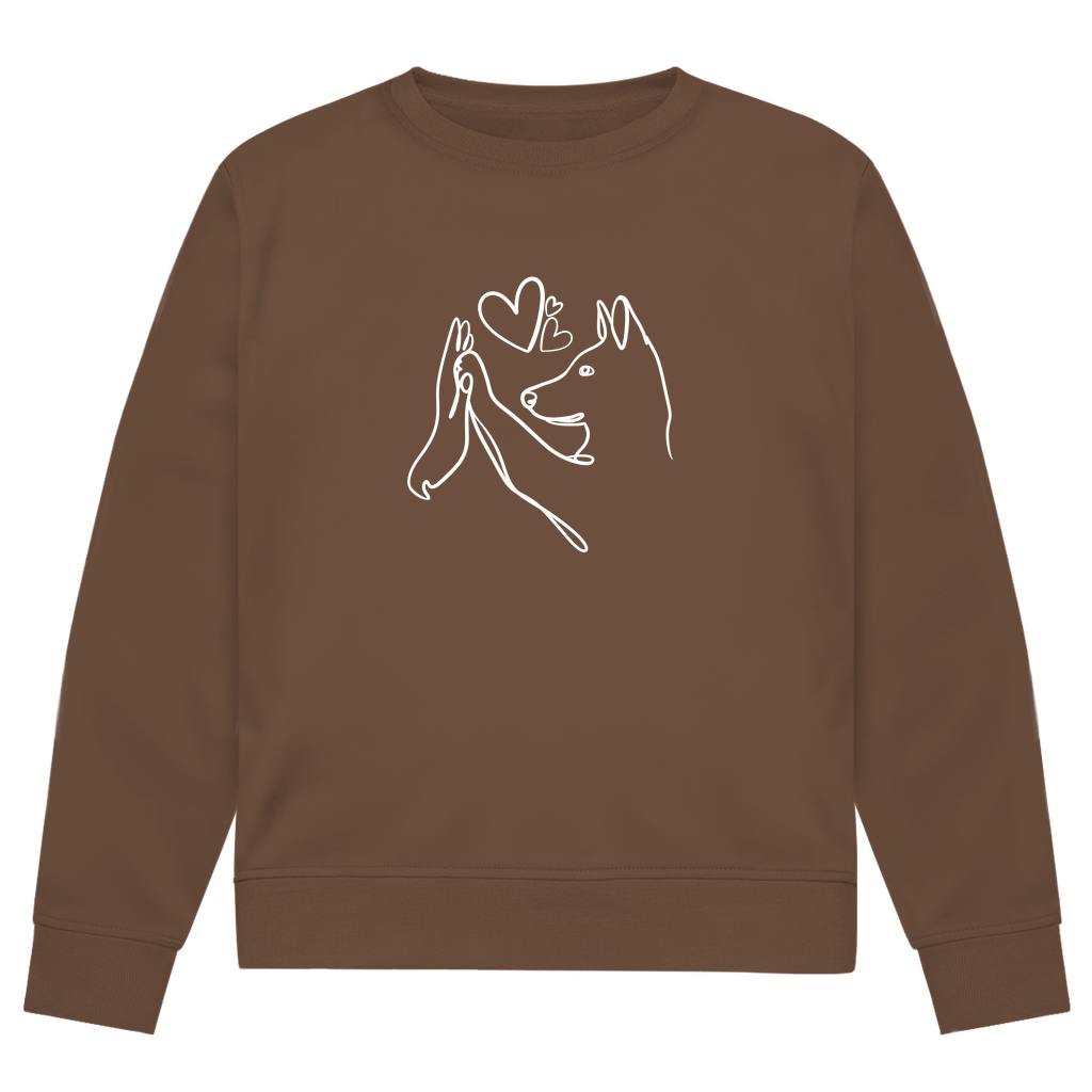 Wahre Liebe Stehohren - Bio-Sweatshirt für Herren
