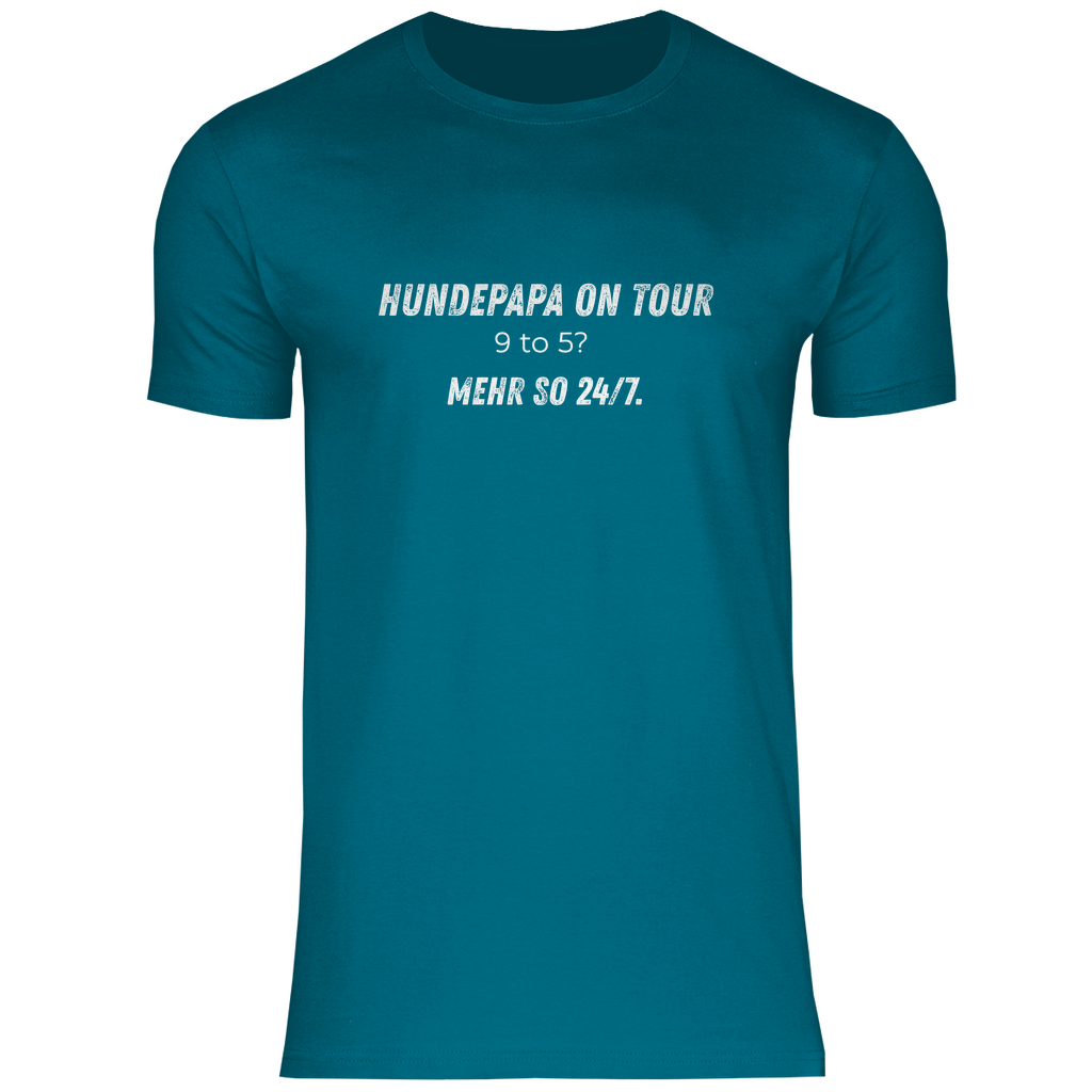 Vollzeit-Hundepapa - T-Shirt für Herren