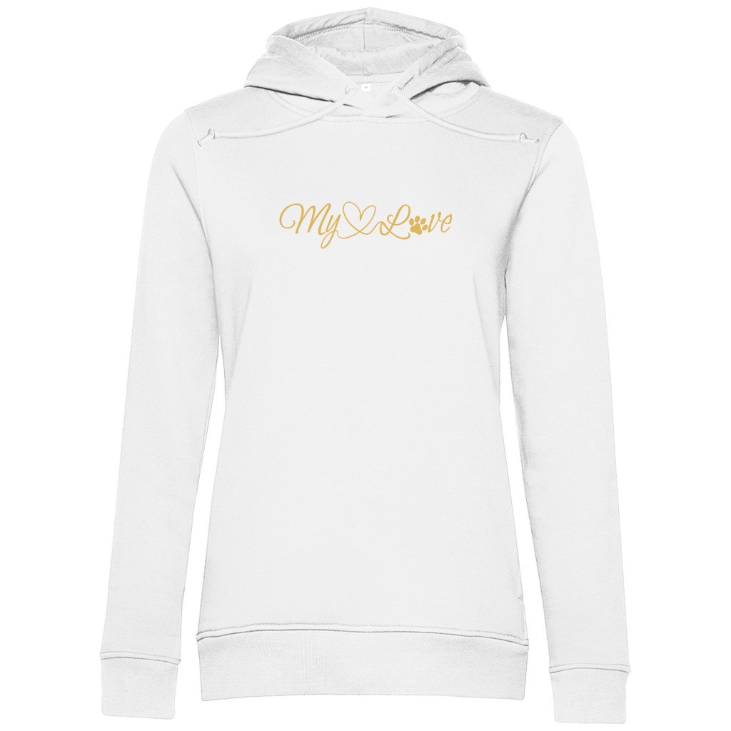 My Love - Bio-Hoodie für Damen