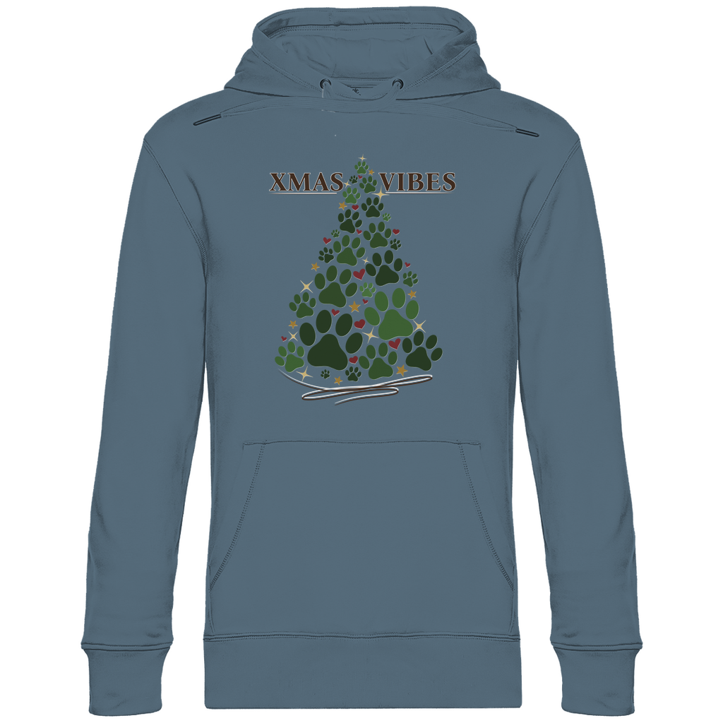 Xmas Vibes - Bio-Hoodie für Herren