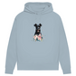 Flower Schnauzer - Bio-Hoodie für Damen