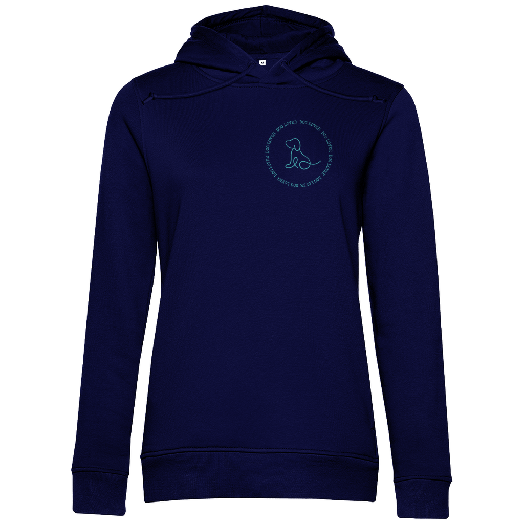 Dog Lover - Bio-Hoodie für Damen