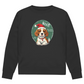 Wuff und Weihnachten - Bio-Sweatshirt für Herren