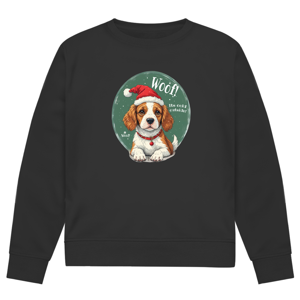 Wuff und Weihnachten - Bio-Sweatshirt für Herren