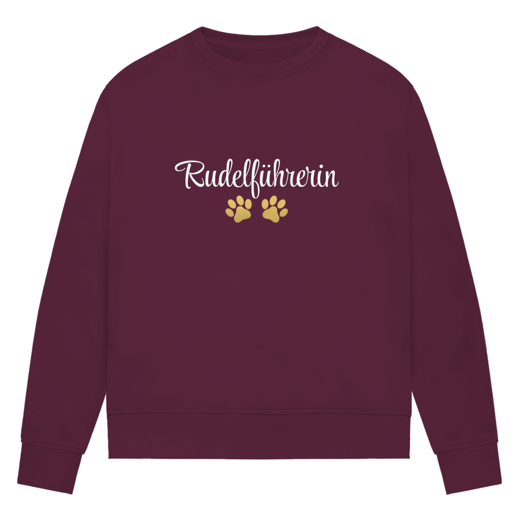 Rudelführerin - Bio-Sweatshirt für Damen