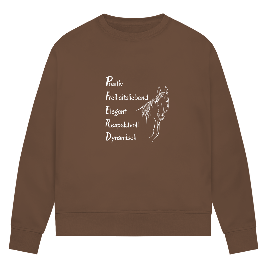 Seelenpferd - Bio-Sweatshirt für Damen