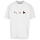 Pferde Trio - Oversize T-Shirt-Unisex