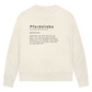 Pferdeliebe - Bio-Sweatshirt für Damen