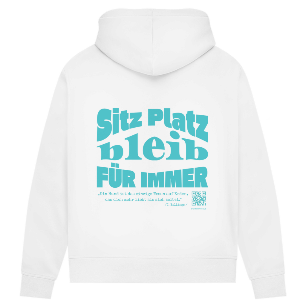 Dog Lover - Bio-Hoodie für Damen