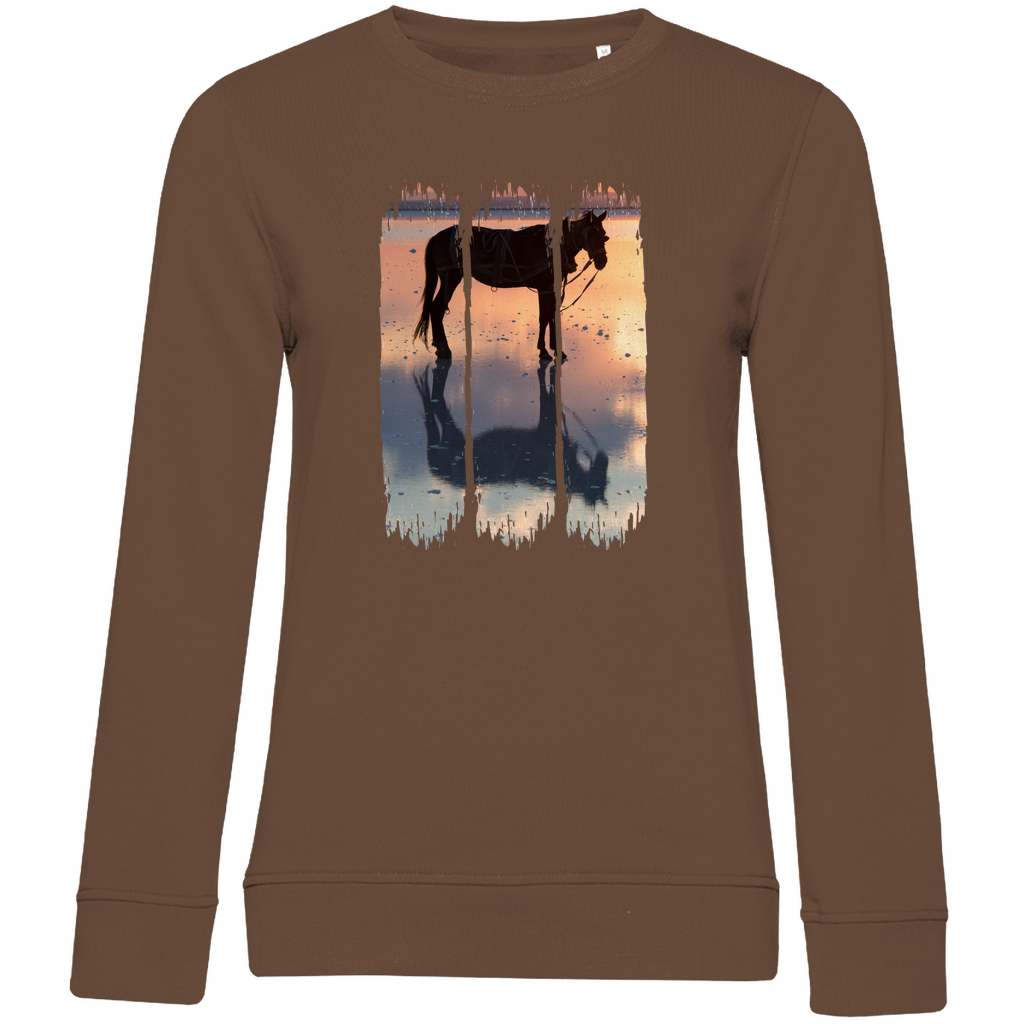 Magic Sunset - Bio-Sweatshirt für Damen