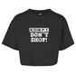 Adopt Don't Shop - Oversize Crop Top für Damen