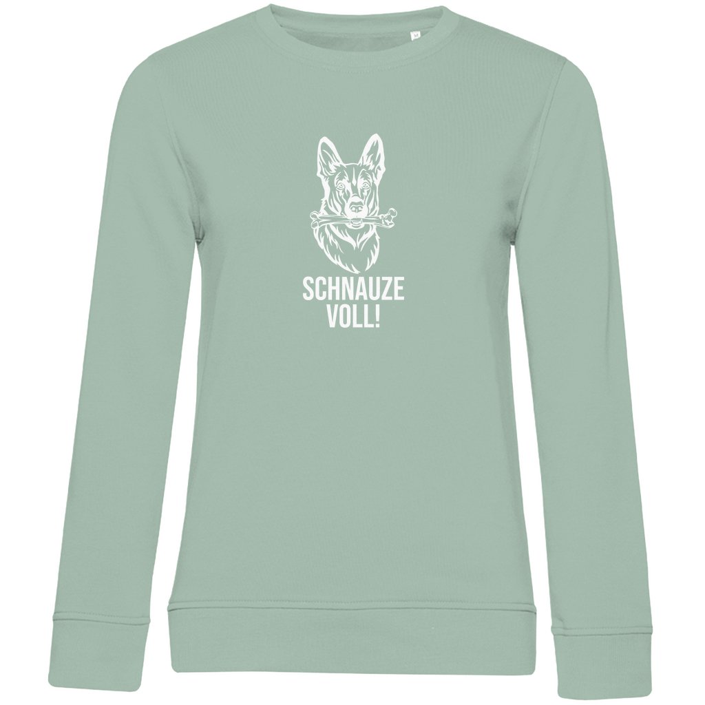 Schnauze Voll - Bio-Sweatshirt für Damen