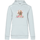 Flower Malteser - Bio-Hoodie für Damen