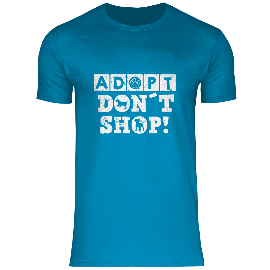 Adopt Don't Shop - Shirt für Herren