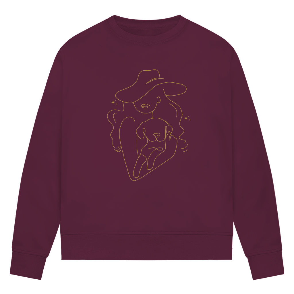 Umarmung - Bio Sweatshirt für Damen