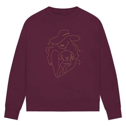 Umarmung - Bio Sweatshirt für Damen