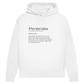 Pferdeliebe - Bio-Hoodie für Damen