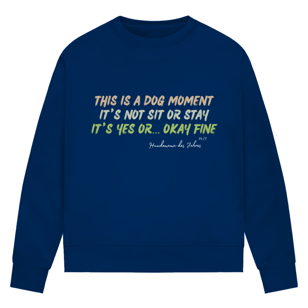Hundemama des Jahres - Bio-Sweatshirt für Damen