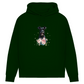 Flower Schnauzer - Bio-Hoodie für Damen