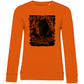 Black & Fire Horse - Bio-Sweatshirt für Damen