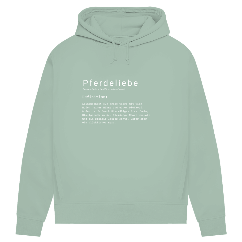 Pferdeliebe - Bio-Hoodie für Damen
