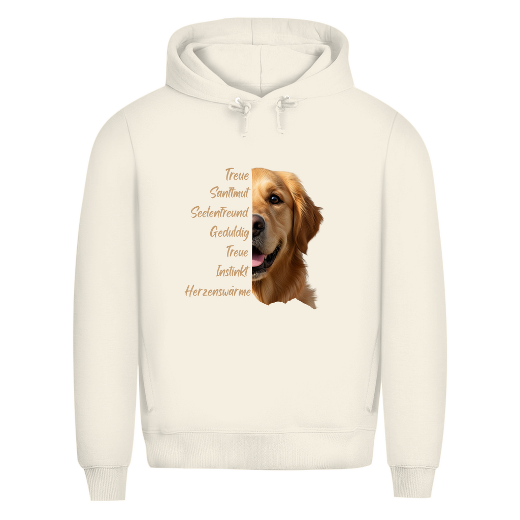 Golden Retriever - Bio-Hoodie für Herren