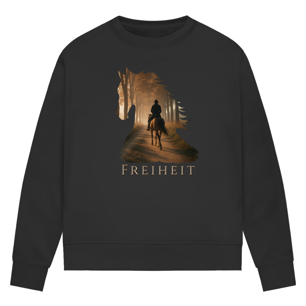 Freiheit - Bio-Sweatshirt für Damen