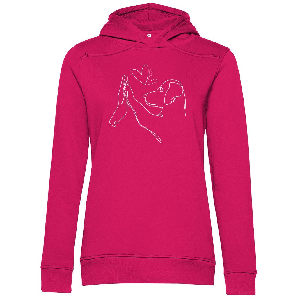 Wahre Liebe- Bio-Hoodie für Damen