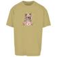 Flower Chihuahua - Oversize T-Shirt - Unisex