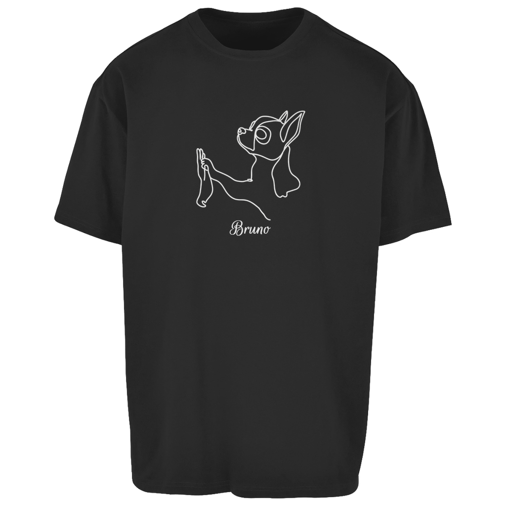 Chihuahua Team - Oversize T-Shirt - Unisex - Dein Wunschtext