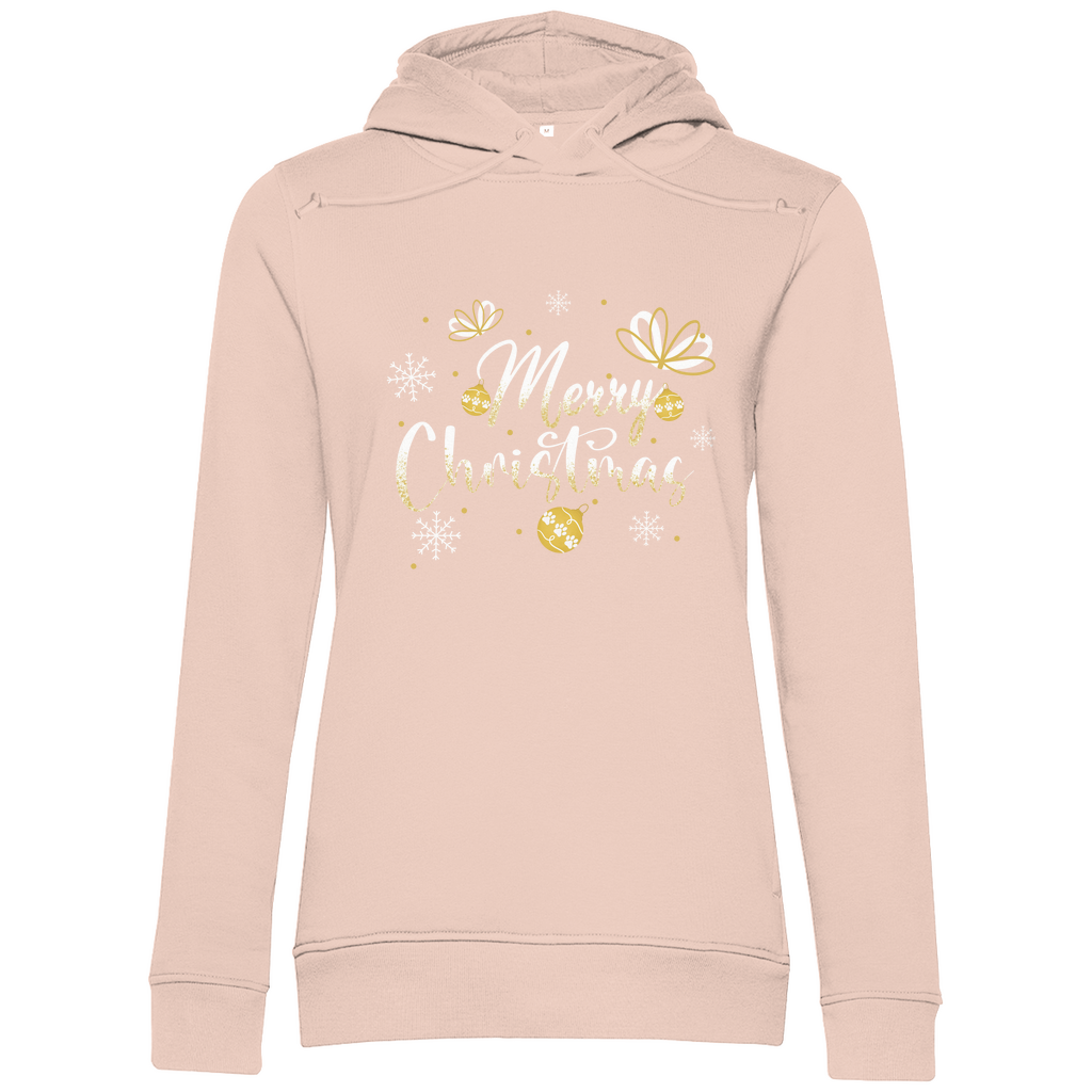 Merry Christmas - Bio-Hoodie für Damen-Weihnachten