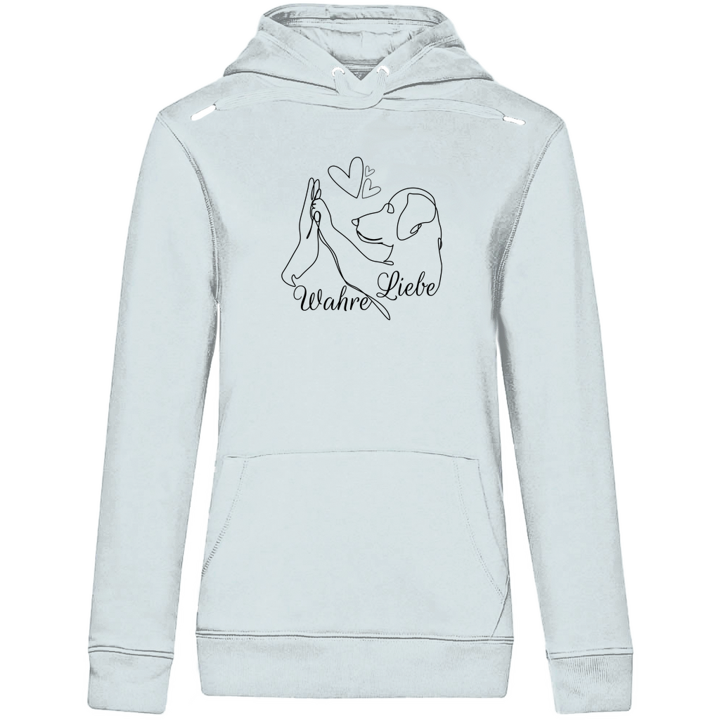 Meine Wahre Liebe -  Bio-Hoodie für Damen