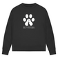Herz und Pfötchen - Bio-Sweatshirt für Damen