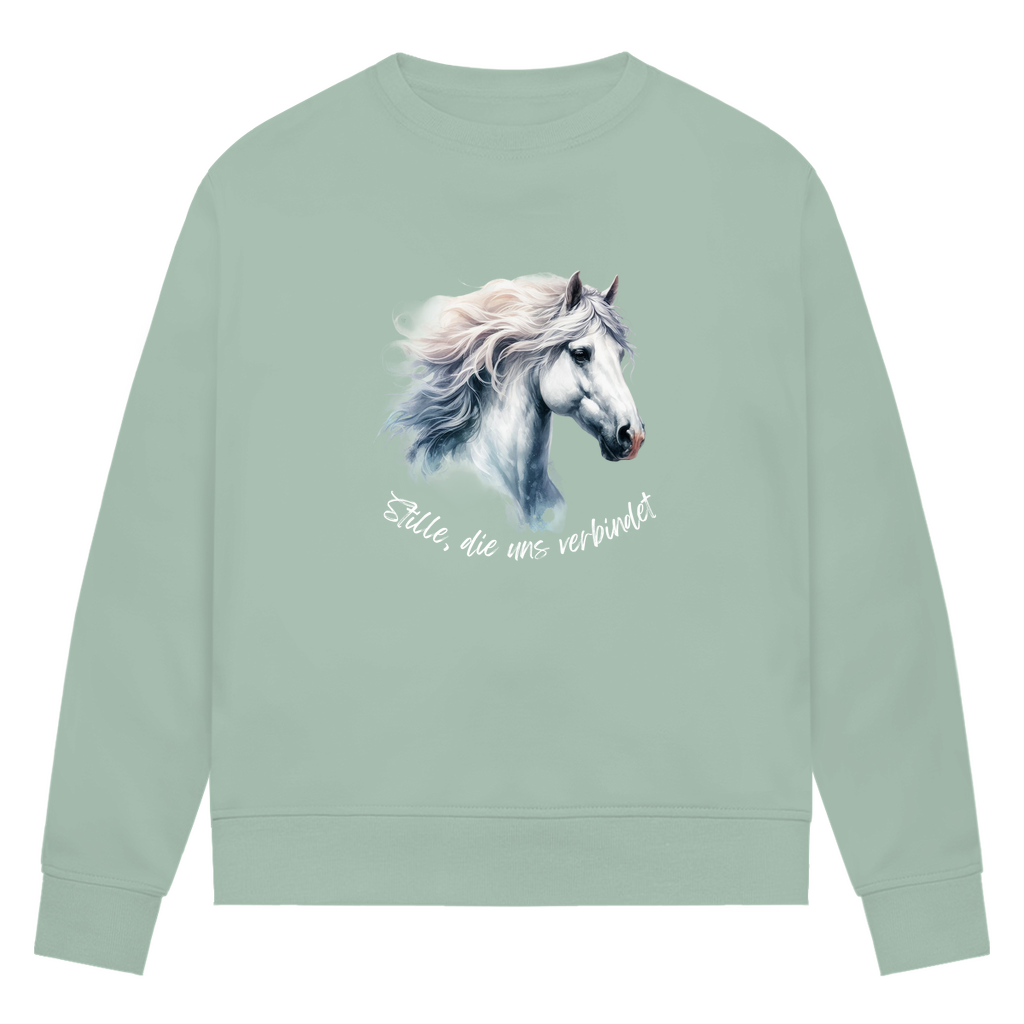 Stille die uns... - Bio-Sweatshirt für Damen