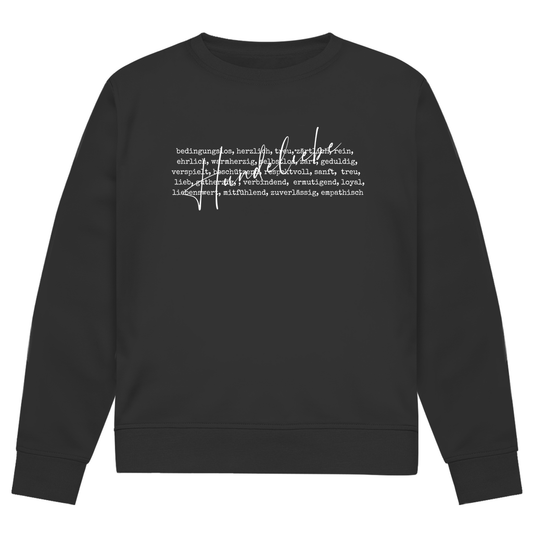 Herren Premium Bio Sweatshirt Hundeliebe