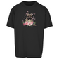 Flower Französische Bulldoge - Oversize T-Shirt - Unisex