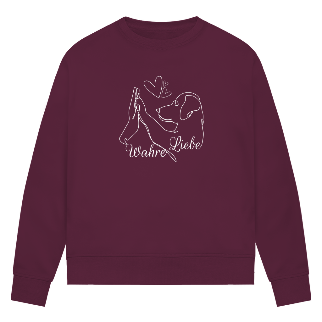 Meine  Wahre Liebe - Bio-Sweatshirt für Damen