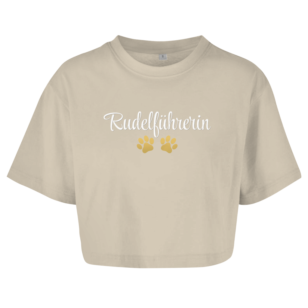 Rudelführerin - Oversize Crop Top