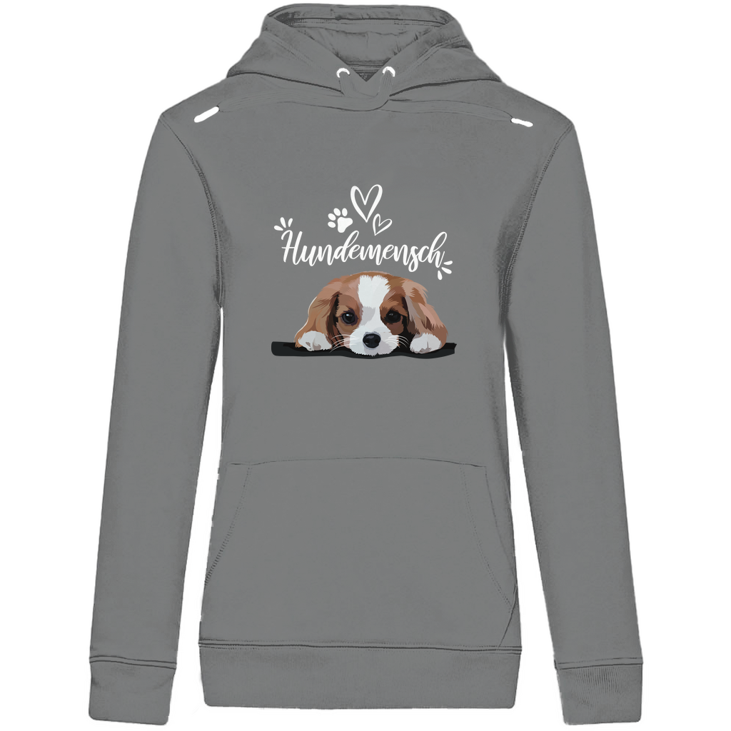 Hundemensch - Bio-Hoodie für Damen