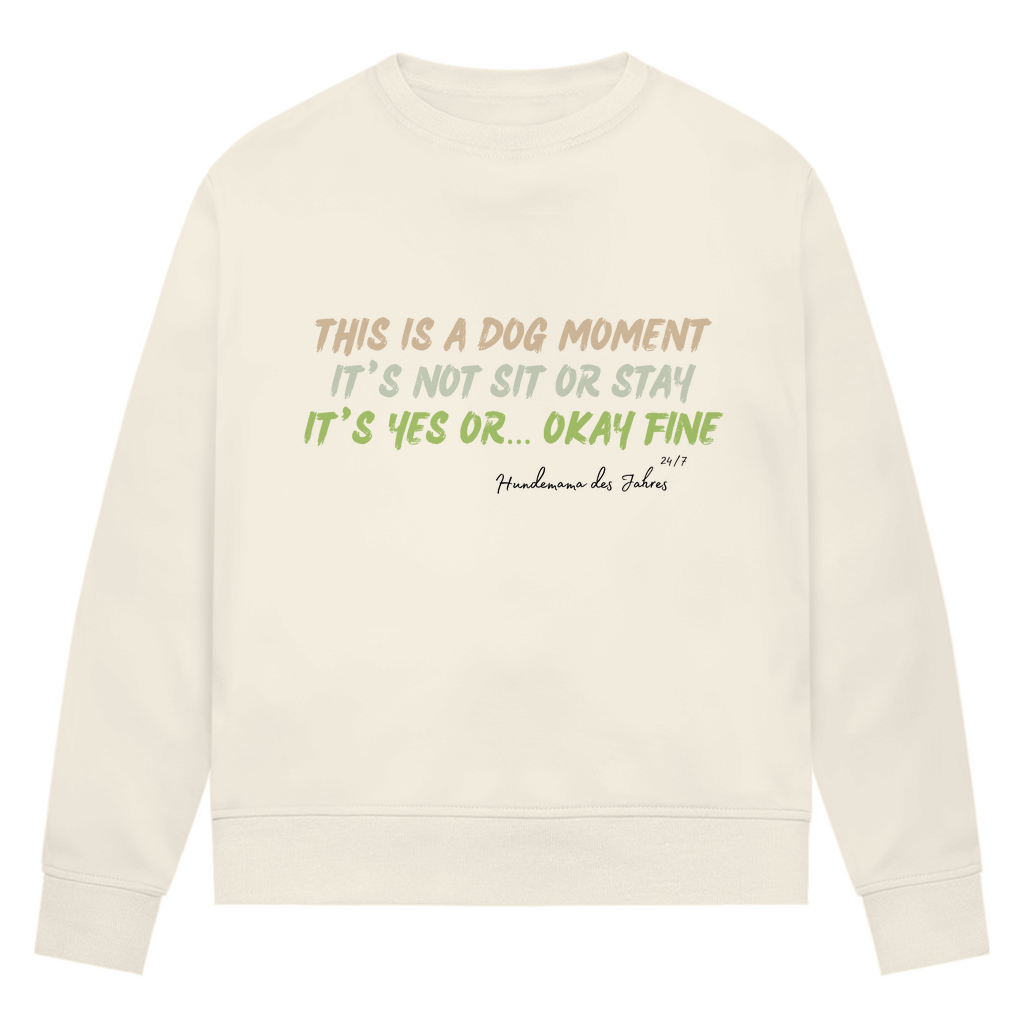 Hundemama des Jahres - Bio-Sweatshirt für Damen